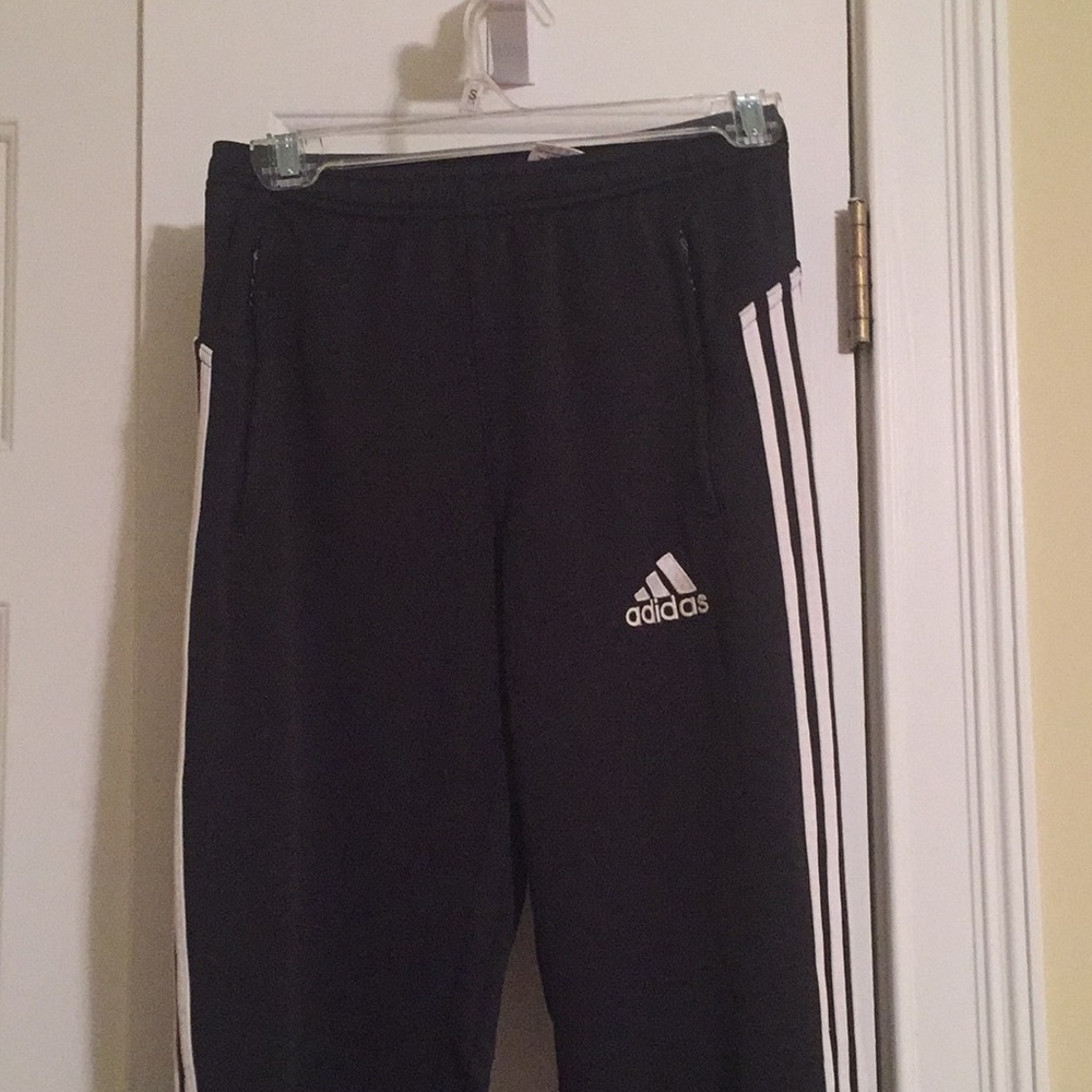 Black adidas pants